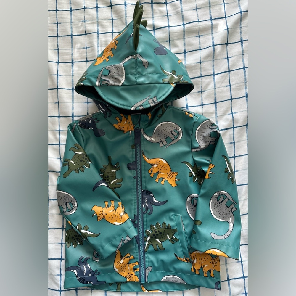 Cute Dinosaur Rain Coat